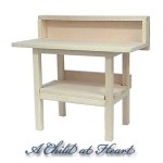 Dollhouse Unfinished Workbench