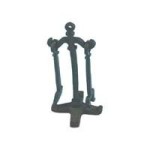 Dollhouse Black Fireplace Tool Set