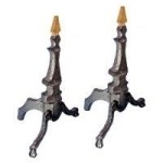 Dollhouse Federal Andirons 2