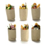 Dollhouse Miniatures Filled Grocery Bag
