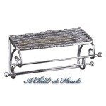 (*) Metal Bathroom Wall Shelf