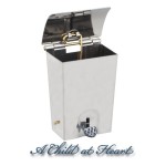 Dollhouse Stainless Matt Garbage Can