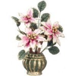 Dollhouse Poinsettia in Large Pot