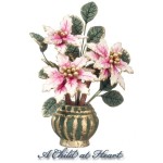 Dollhouse Poinsettia in Large Pot