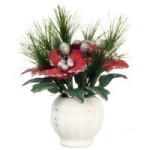 Dollhouse Poinsettia in Large Pot