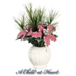 Dollhouse Poinsettia in Large Pot