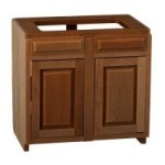 (*) Dollhouse 3" Sink / Stove Cabinet