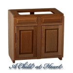 (*) Dollhouse 3" Sink / Stove Cabinet