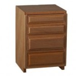 (*) Dollhouse 2" Drawer Base Cabinet