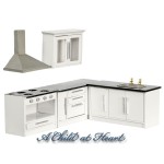 (* Closeout *) Dollhouse Modern Kitchen- Choice of Style -