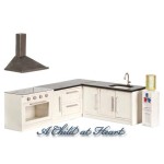 (* Closeout *) Dollhouse Modern Kitchen- Choice of Style -