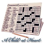 Crossword Puzzle w/Pencil