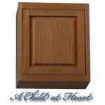 (*) Dollhouse 2" Upper Cabinet