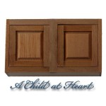 (*) Dollhouse 3" Upper Cabinet