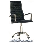 () Sale $5.00 Off - Dollhouse Modern Office  Directors Chair - Choice of Color -