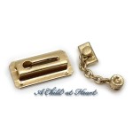 (*) Dollhouse Door Chain Lock