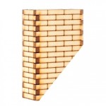 Dollhouse 45&amp;deg; Chimney