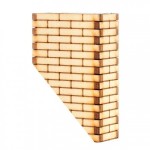 Dollhouse 45&amp;deg; Chimney