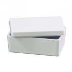 (*) Miniature White Metal Box