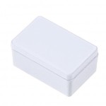 (*) Miniature White Metal Box