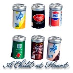 (&amp;sect;) Sale .80&amp;cent; - 6 pc Assorted Soda Cans