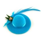 &amp;sect; Sale .60&amp;cent; Off - Dollhouse Hat with Feather