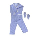 Dollhouse Men's Pajamas Set in Light Blue