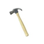&amp;sect; Disc .60&amp;cent; Off - Dollhouse Wood Handle Claw Hammer 