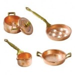 Sale $1 Off - 4 pc Copper Pots Set