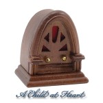 (*) Dollhouse 1920's Antique Styled Radio