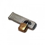 (&amp;sect;) Sale .60&amp;cent; Off - Dollhouse Padlock with Hasp