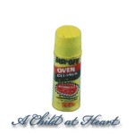 (*) Dollhouse Metal Can of Oven Cleaner