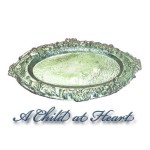 (*) Finished or Unfinished - Platter with Floral Edge