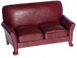 Bespaq Dollhouse Leather Living Room
