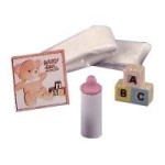 (&amp;sect;) Sale $1 off - 5 Pc Dollhouse Nursery Set