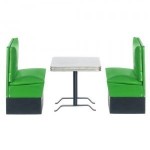 (*) Dollhouse 1950's Booths or Sets