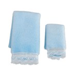 Dollhouse 2 pc Towel Set - Blue