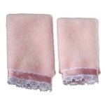 Dollhouse 2 pc Towel Set - Pink