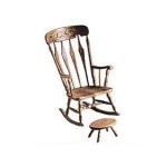 - Back in-stock -Dollhouse Arrow Back Rocker (Kit)