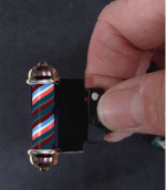 Dollhouse Barber Pole - Working