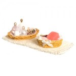 Dollhouse Bathroom Accessory Set #3
