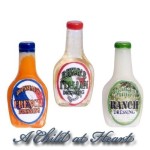 Dollhouse Bottle of Salad Dressing 1- Choice of Style -