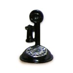 (*) Dollhouse Candlestick Phone with Dial