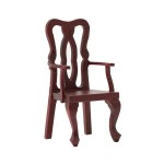 Dollhouse Carved Dining Room Chair(s)- Choice of Finish -