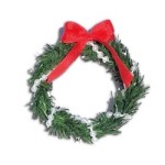 Dollhouse Christmas Wreath