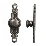Dollhouse Colonial Door Knob- Choice Finish -