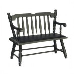 Dollhouse Deacon Bench