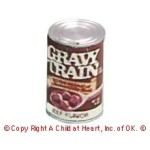 Dollhouse Dog Food Can(s)- Choice of Styles -