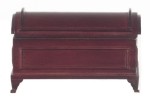 Dollhouse Domed Mahogany Blanket Chest