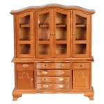 Dollhouse Early American Hutch- Choice of Finish - 